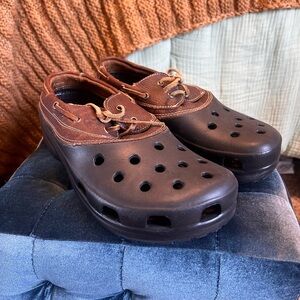 Crocs Islander Pitcrew boat shoe clog